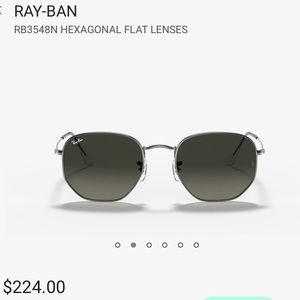 Like new Ray Ban sunglasses. No scratches. Worn only a couple times. No case.